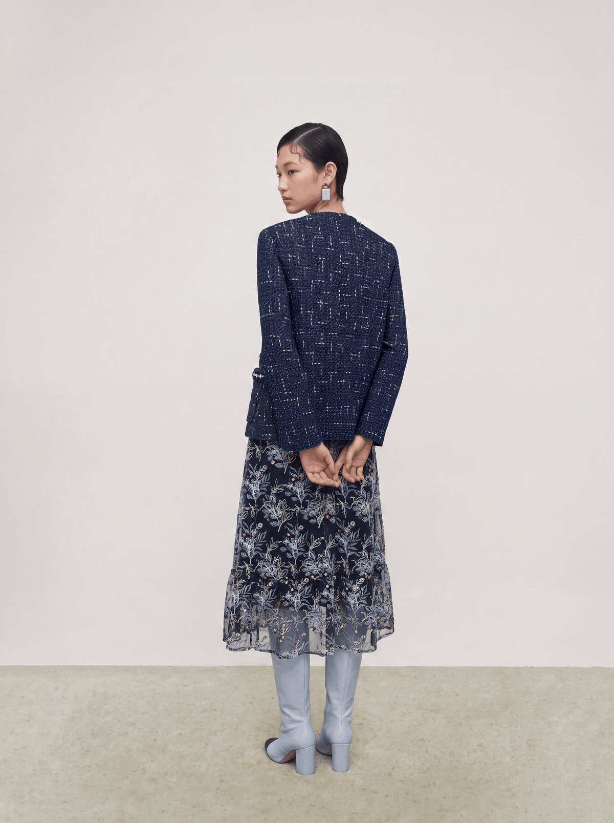 Marine Majesté Tweed Jacket