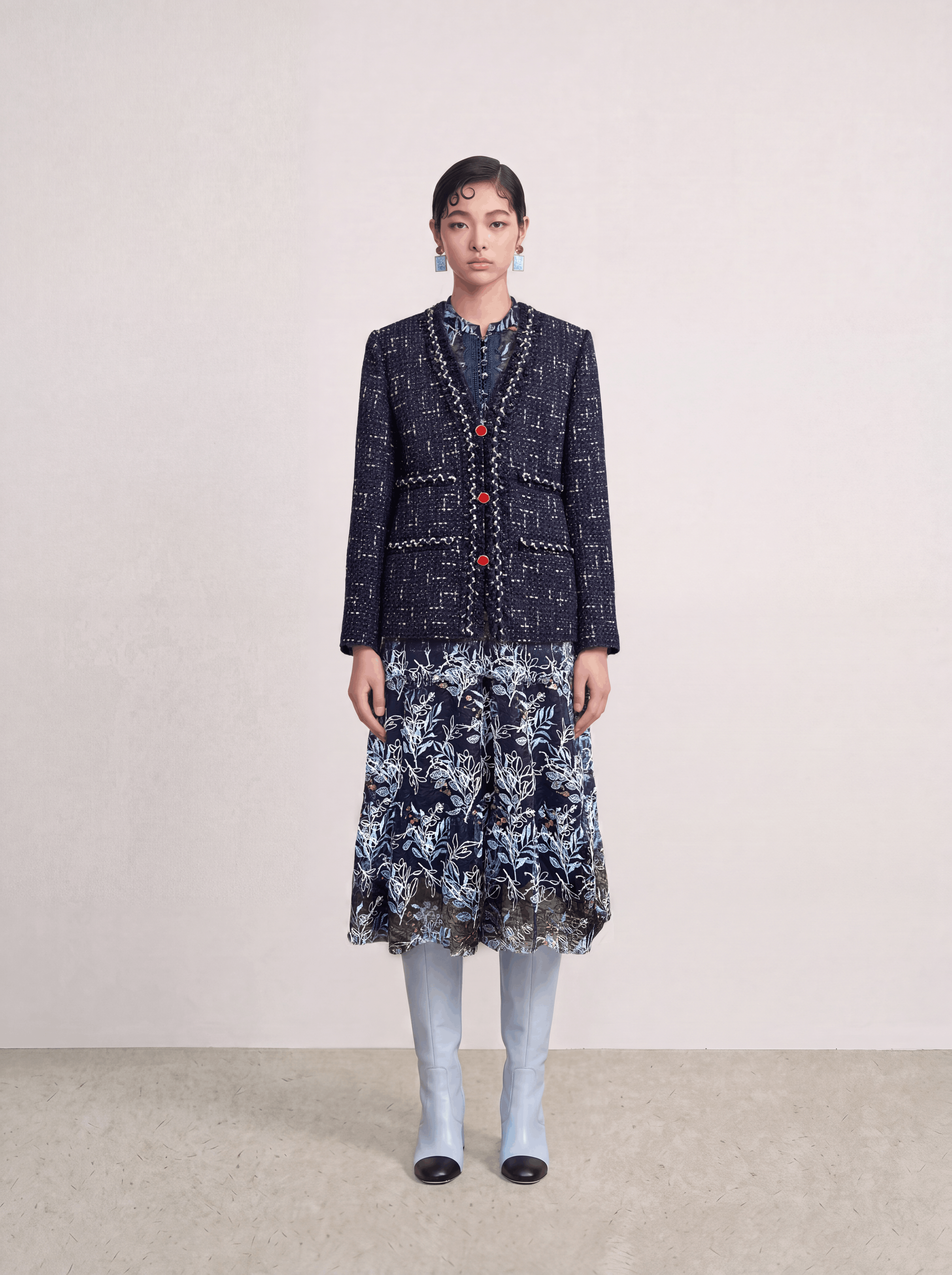 Marine Majesté Tweed Jacket