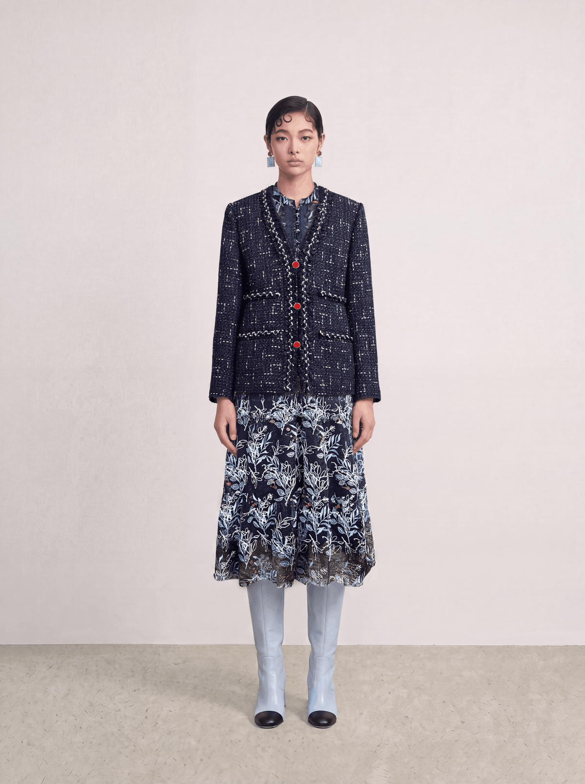 Marine Majesté Tweed Jacket