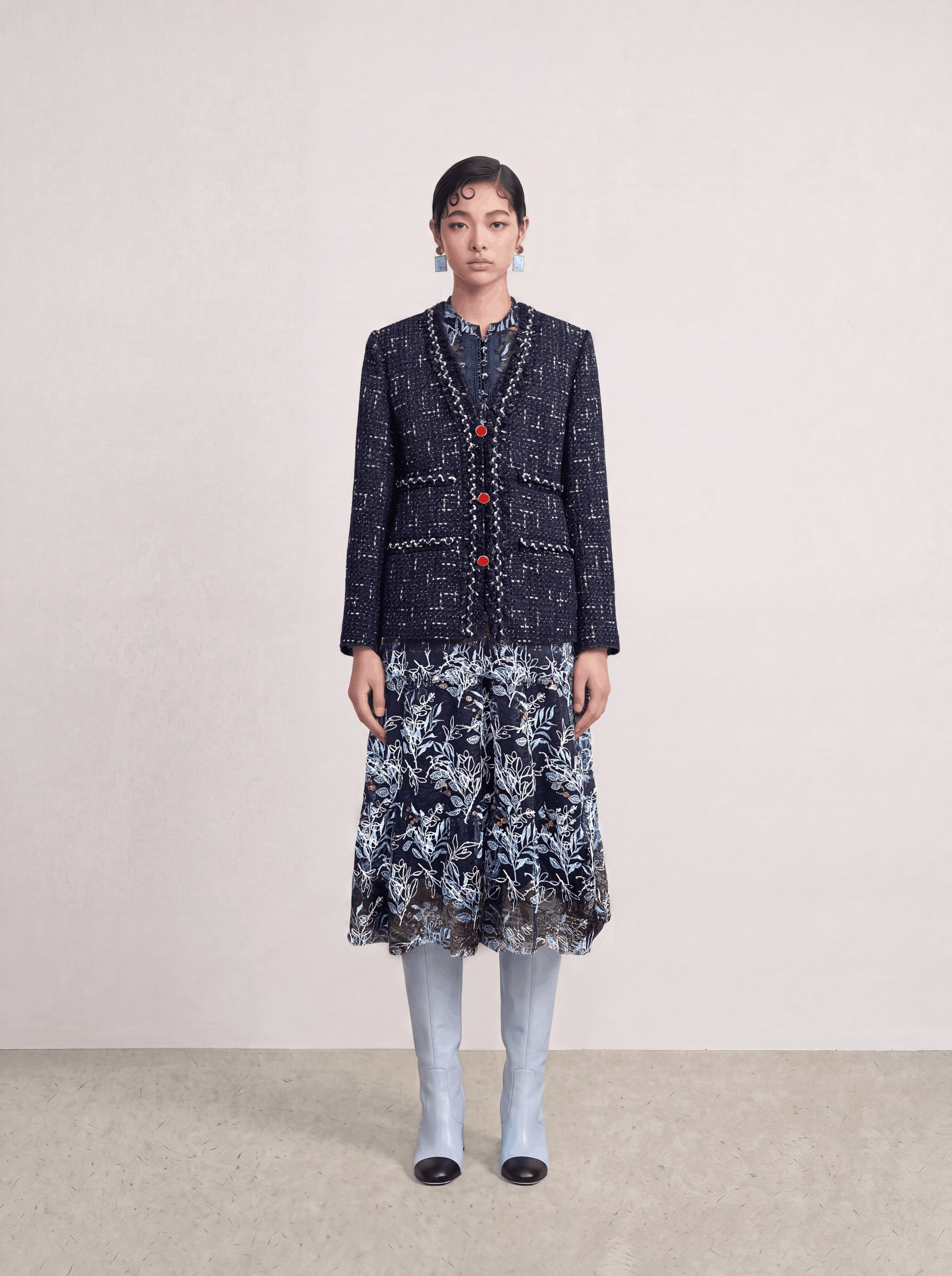 Marine Majesté Tweed Jacket