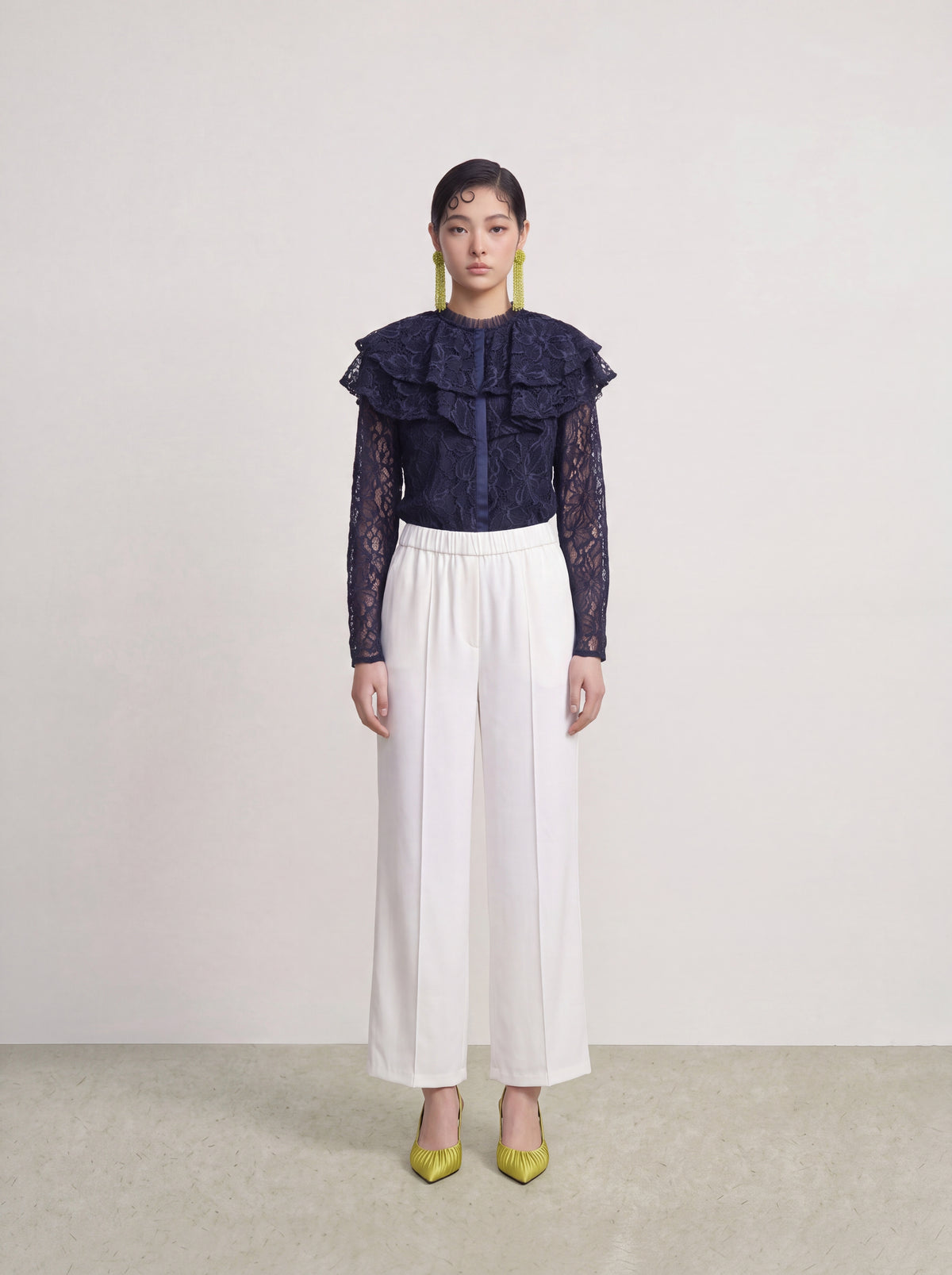 Indigo Florale Aria Blouse