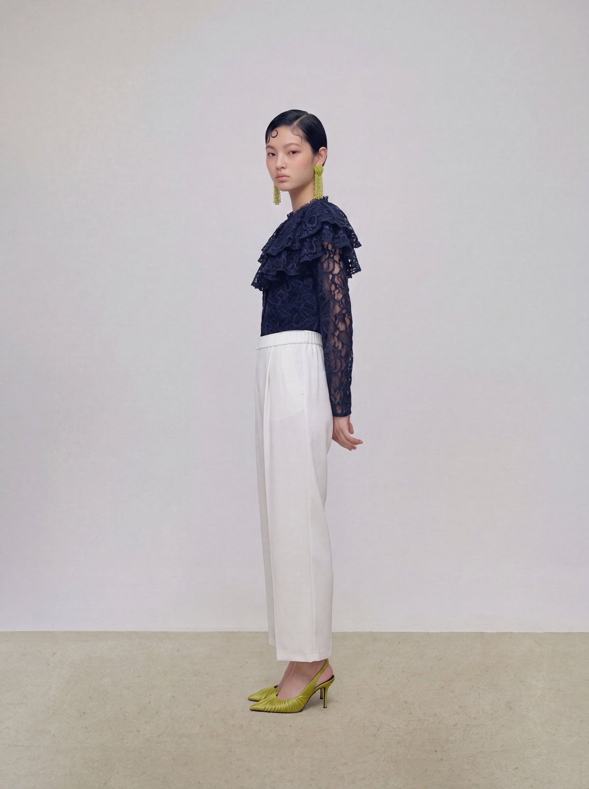 Indigo Florale Aria Blouse