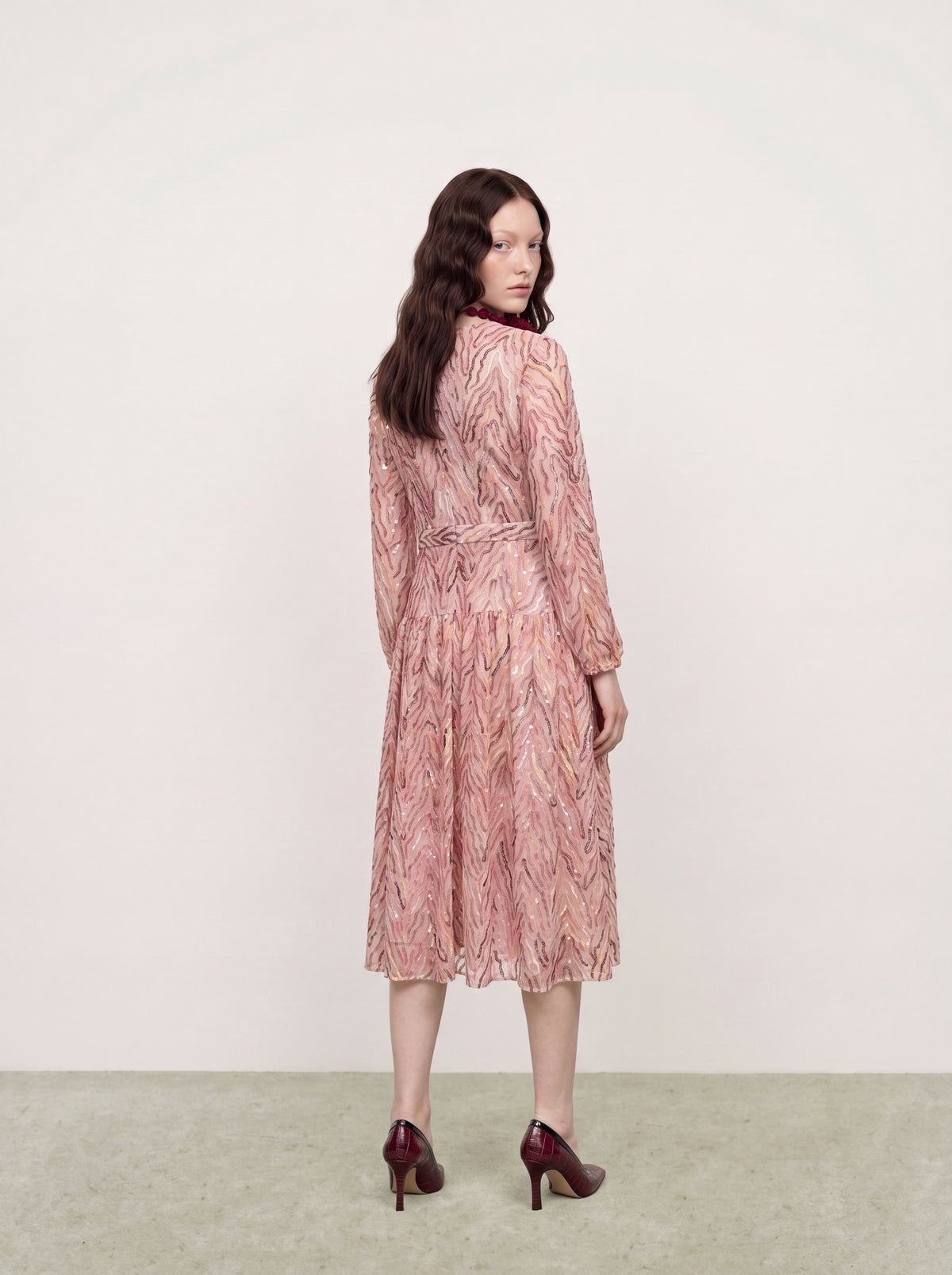 Rosé Jardin Harmonie Dress