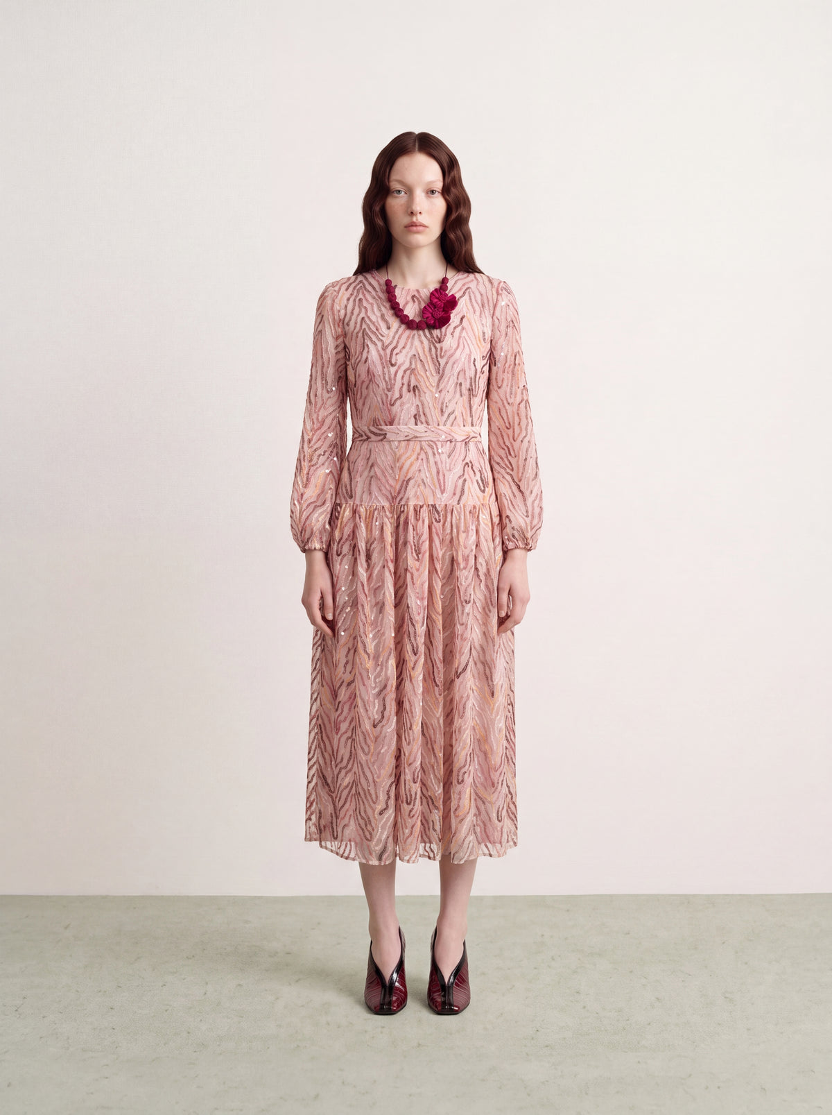 Rosé Jardin Harmonie Dress