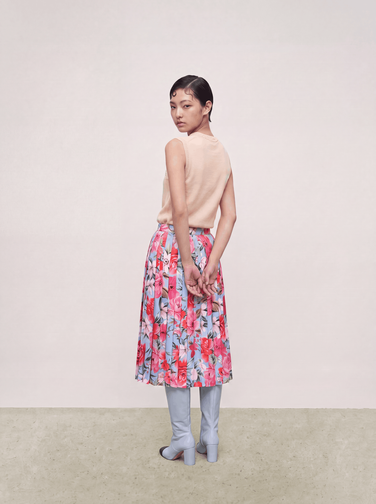 Bleu Florale Vibrance Skirt
