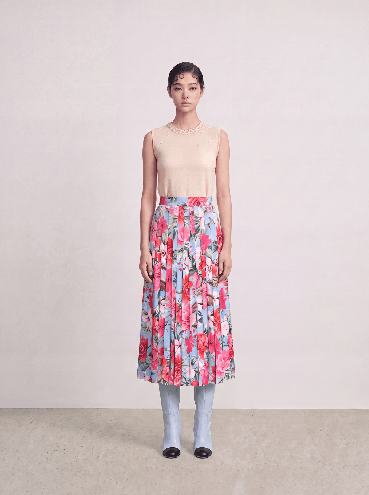 Bleu Florale Vibrance Skirt
