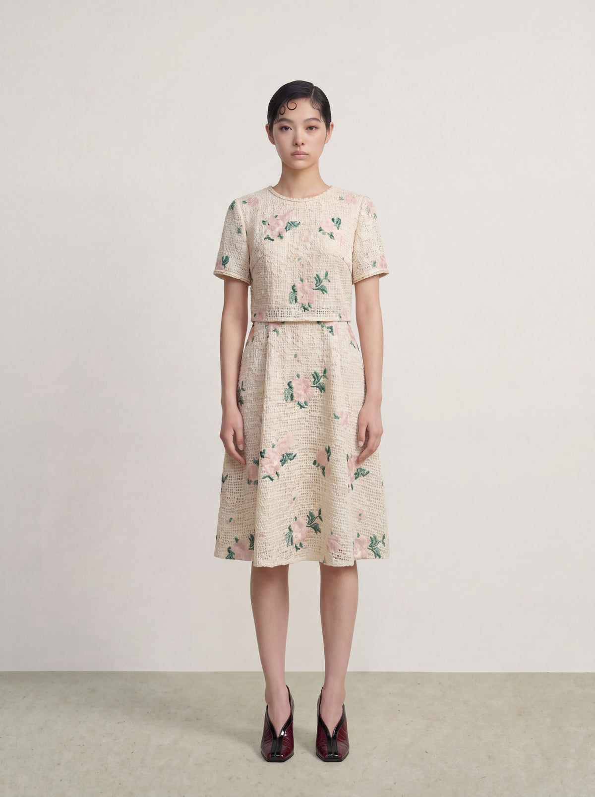 Crème Jardin Bloom Dress