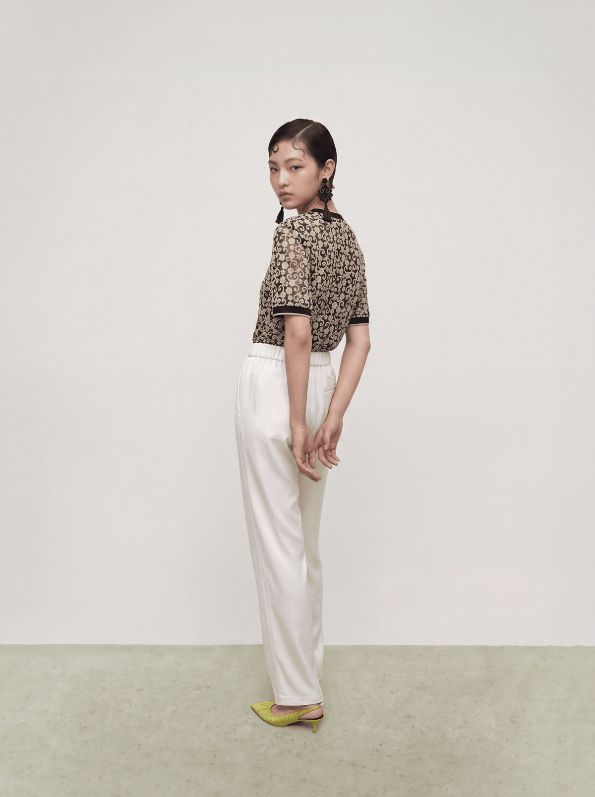 Ébène Doré Arabesque Top