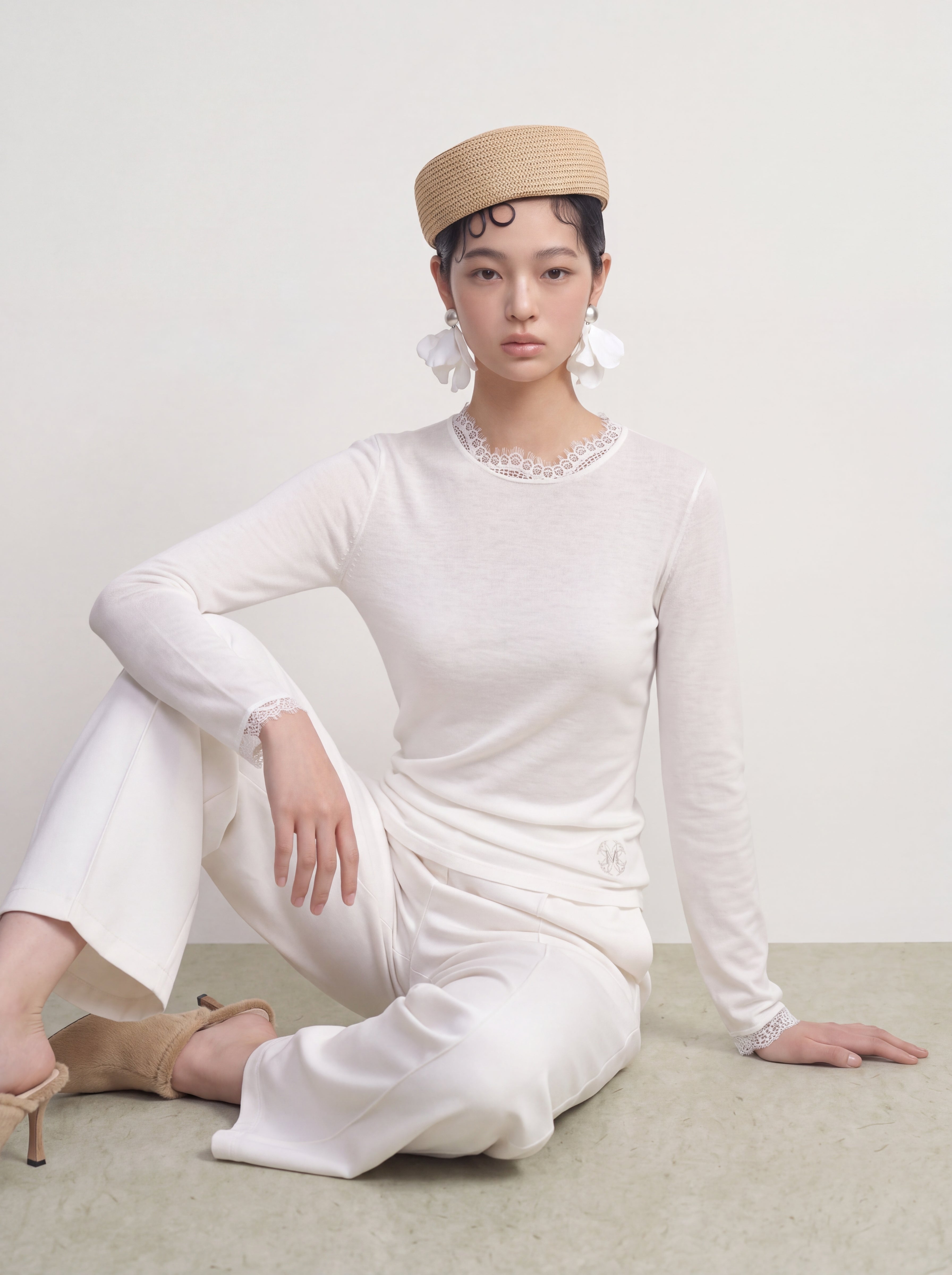 Dentelle Arabesque Top