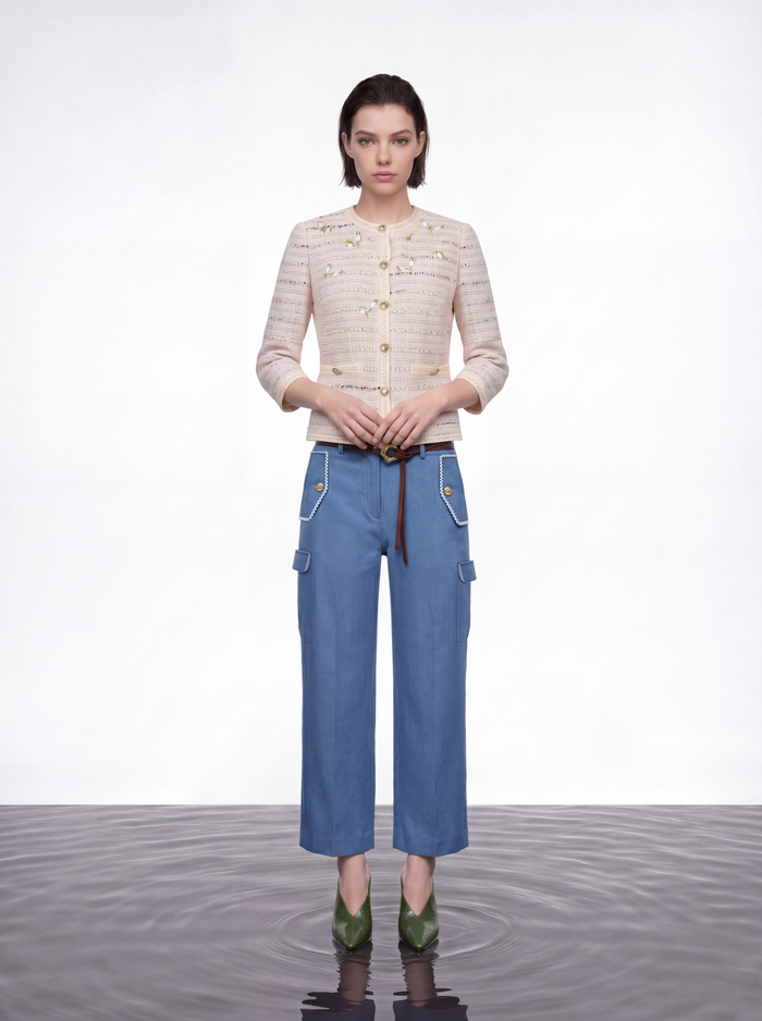 Lily Crotchet Tweed Jacket