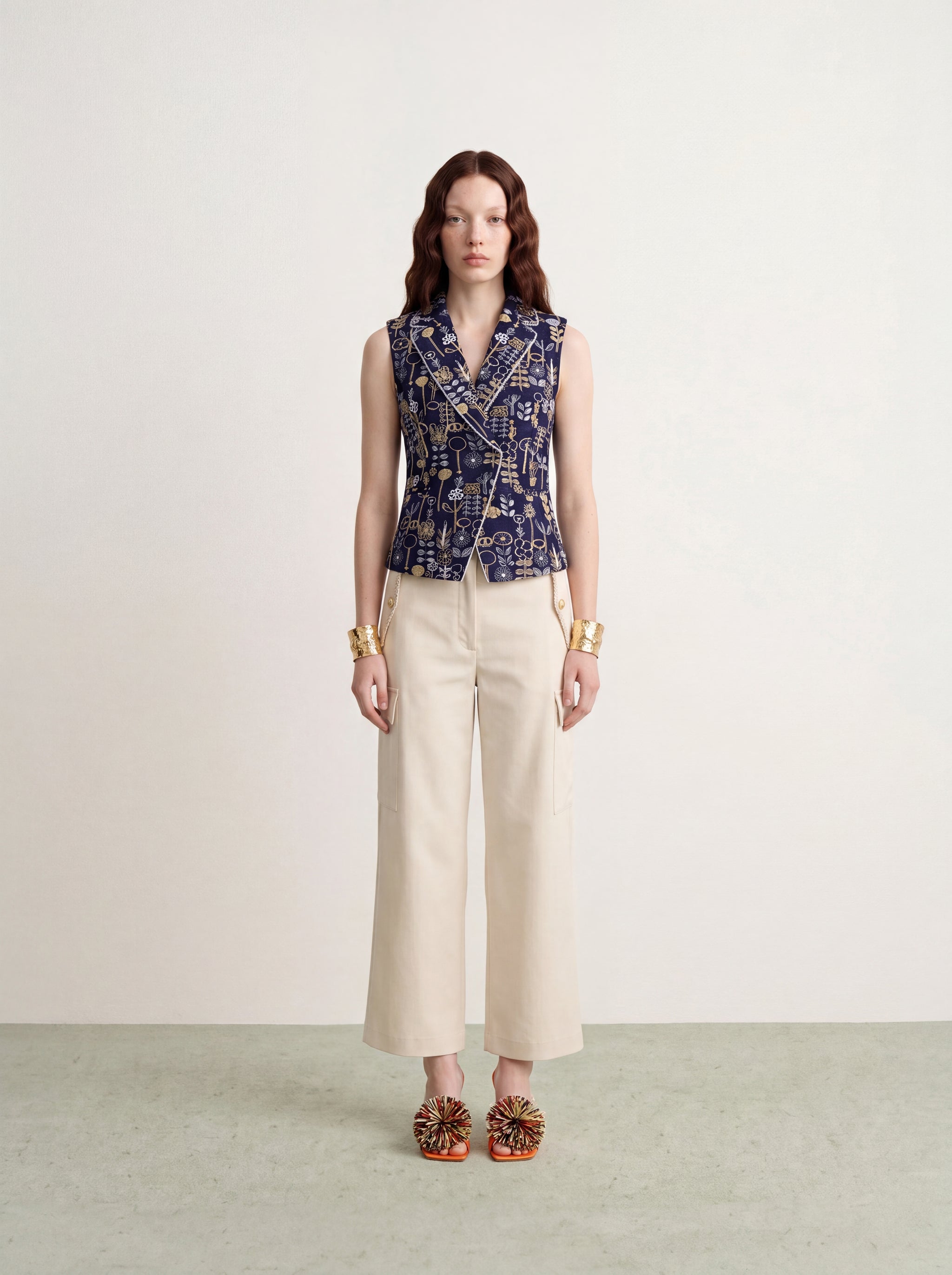Midnight Jardin Orné Vest