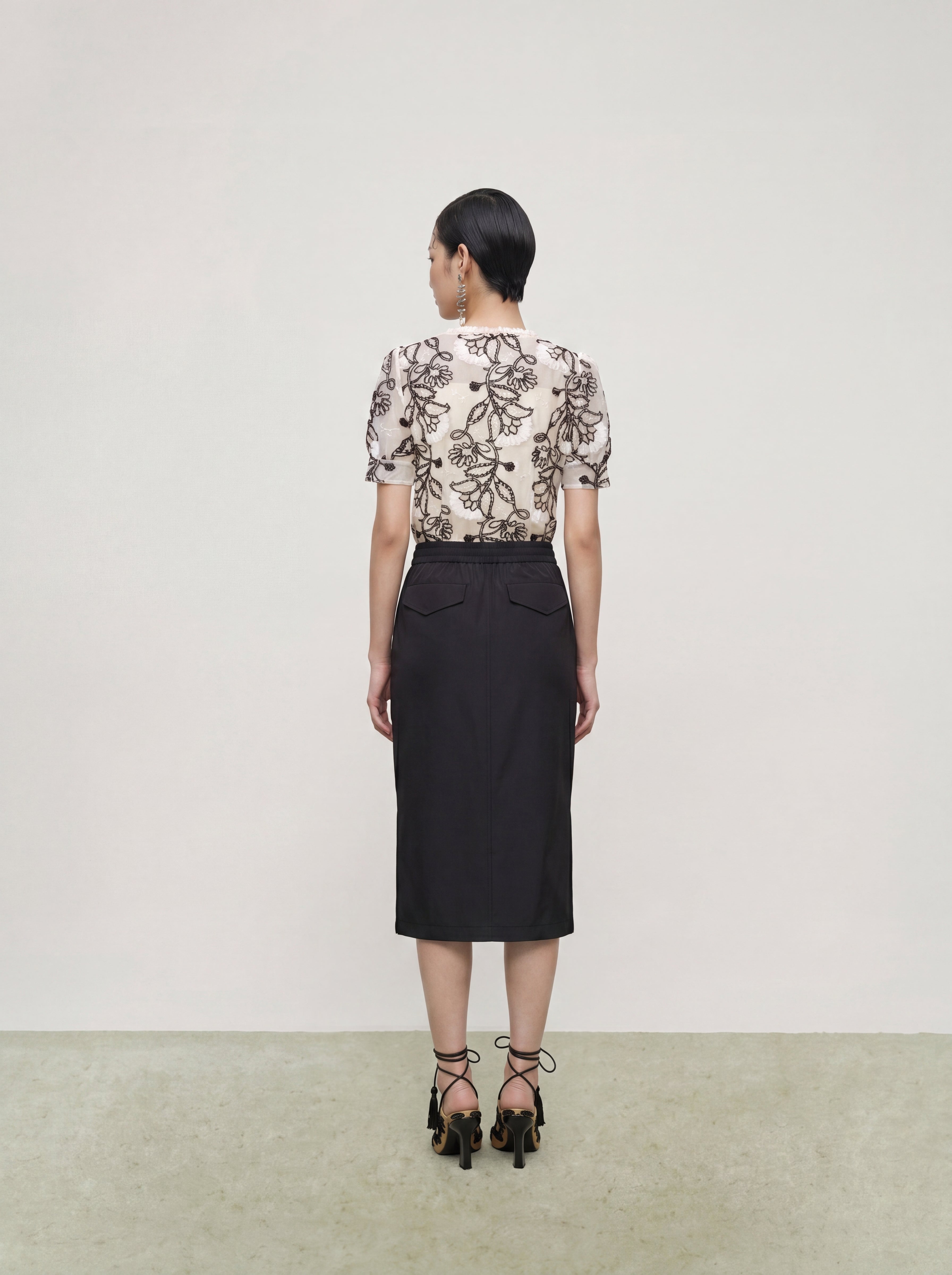 Floral Dentelle Blouse