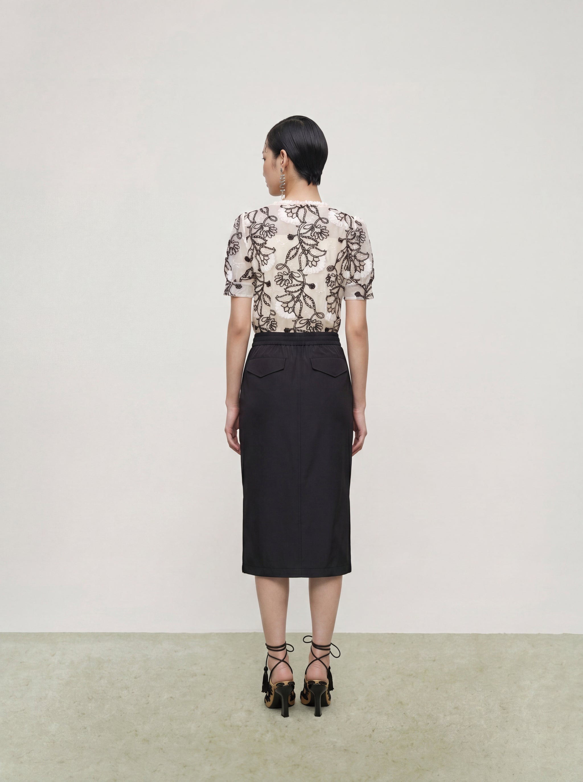 Floral Dentelle Blouse