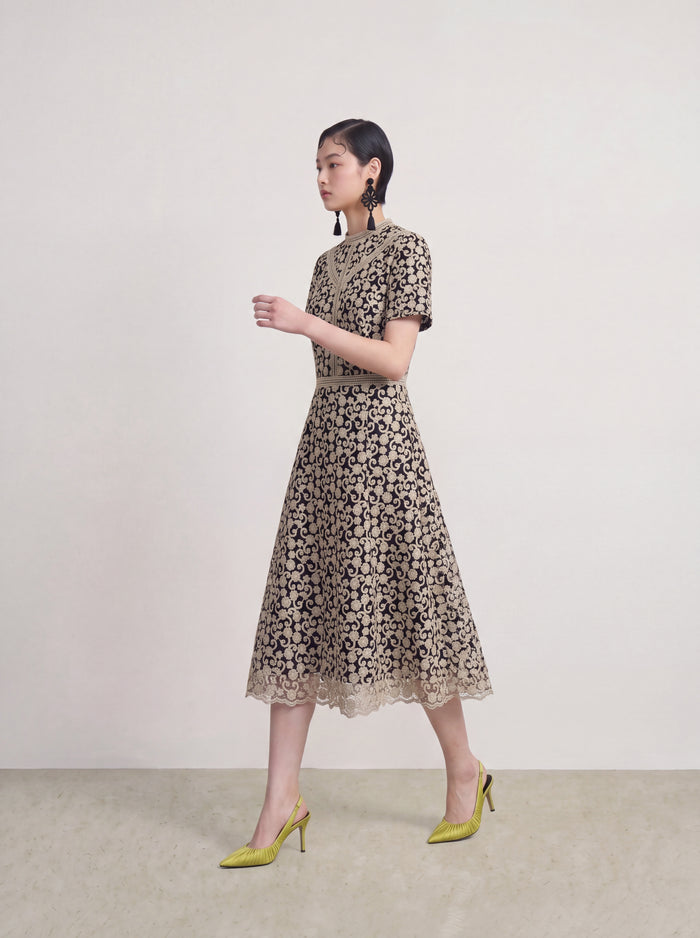 Ébène Doré Arabesque Dress