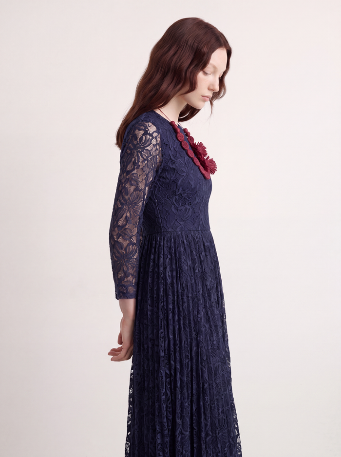 Indigo Florale Cantabile Dress