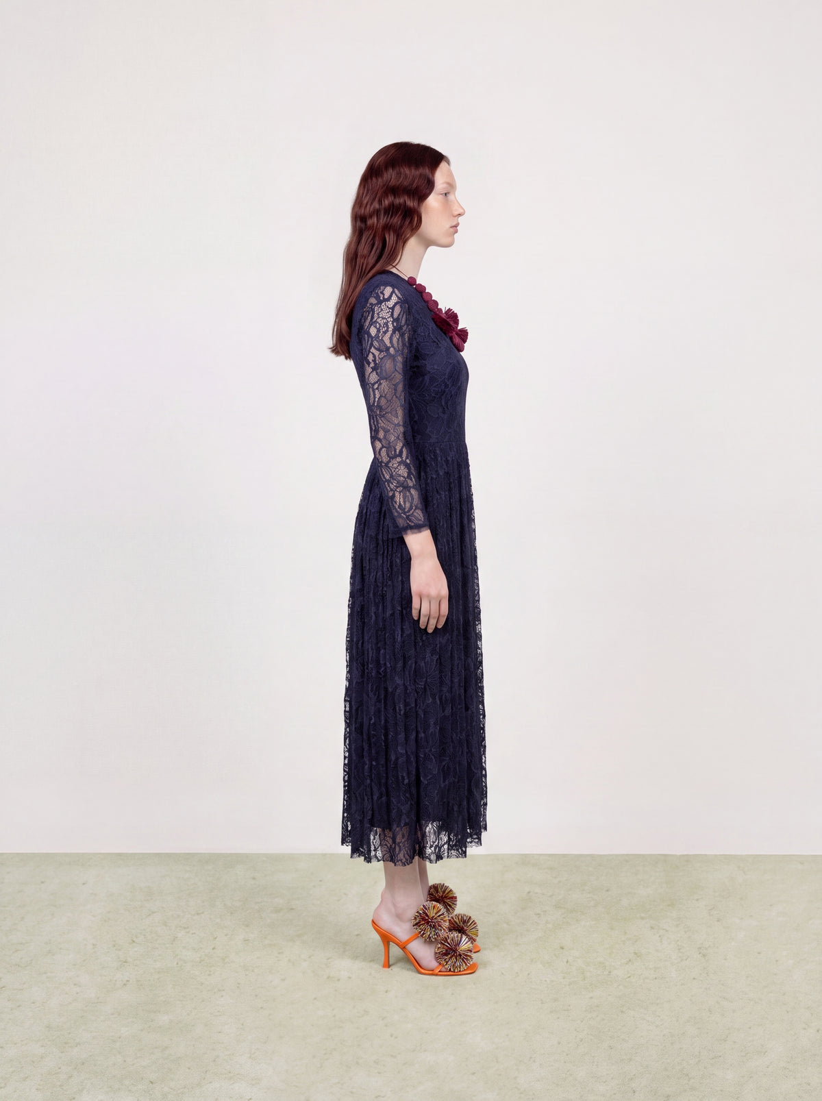 Indigo Florale Cantabile Dress