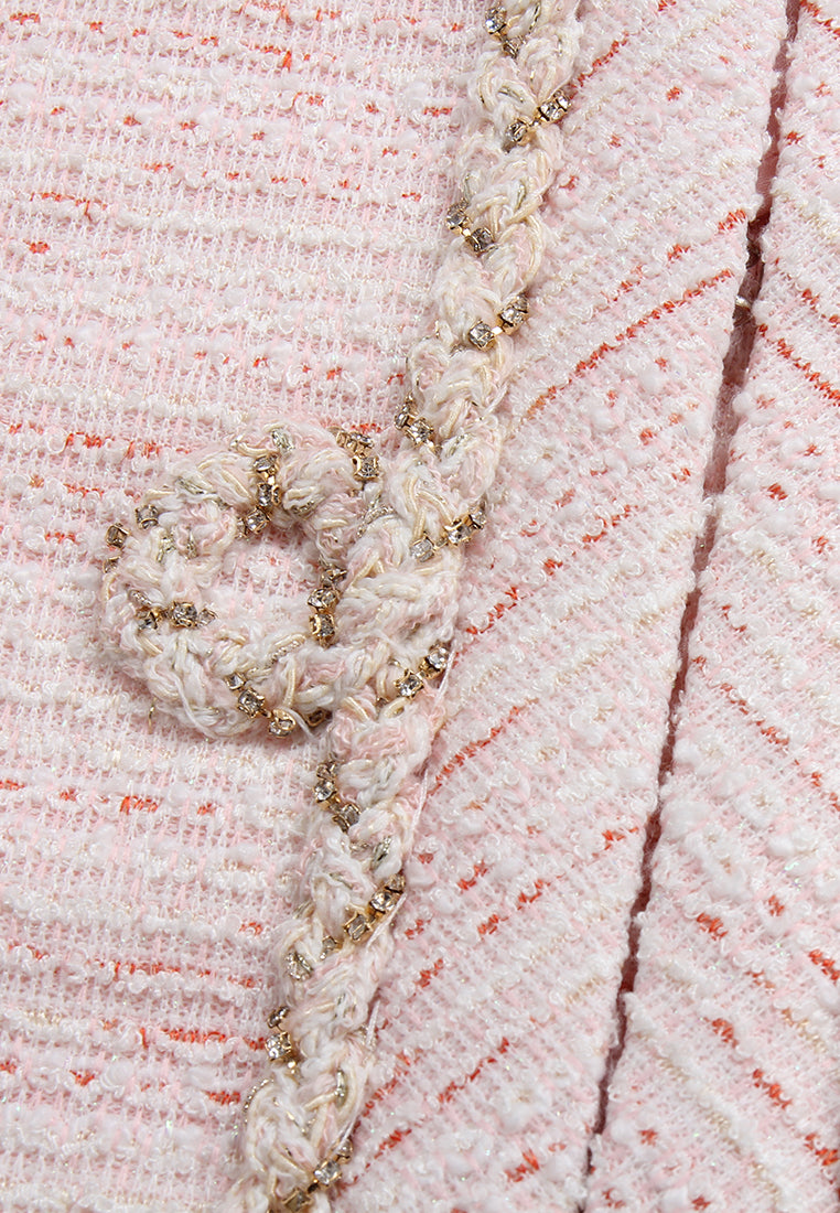 Rose Parisian Tweed Jacket