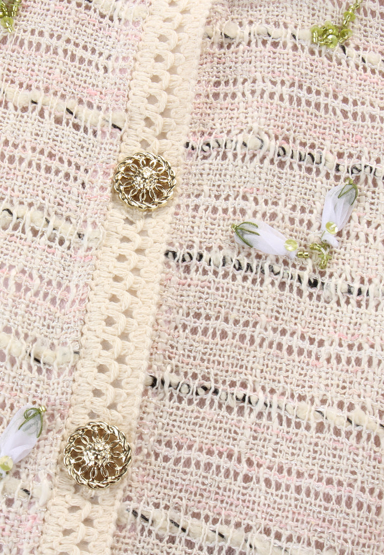 Lily Crotchet Tweed Jacket