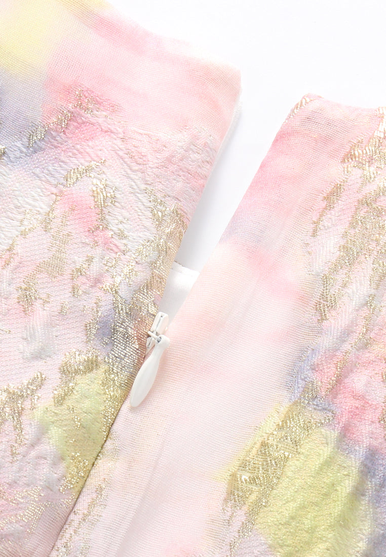 Watercolour Bloom Garden Dress
