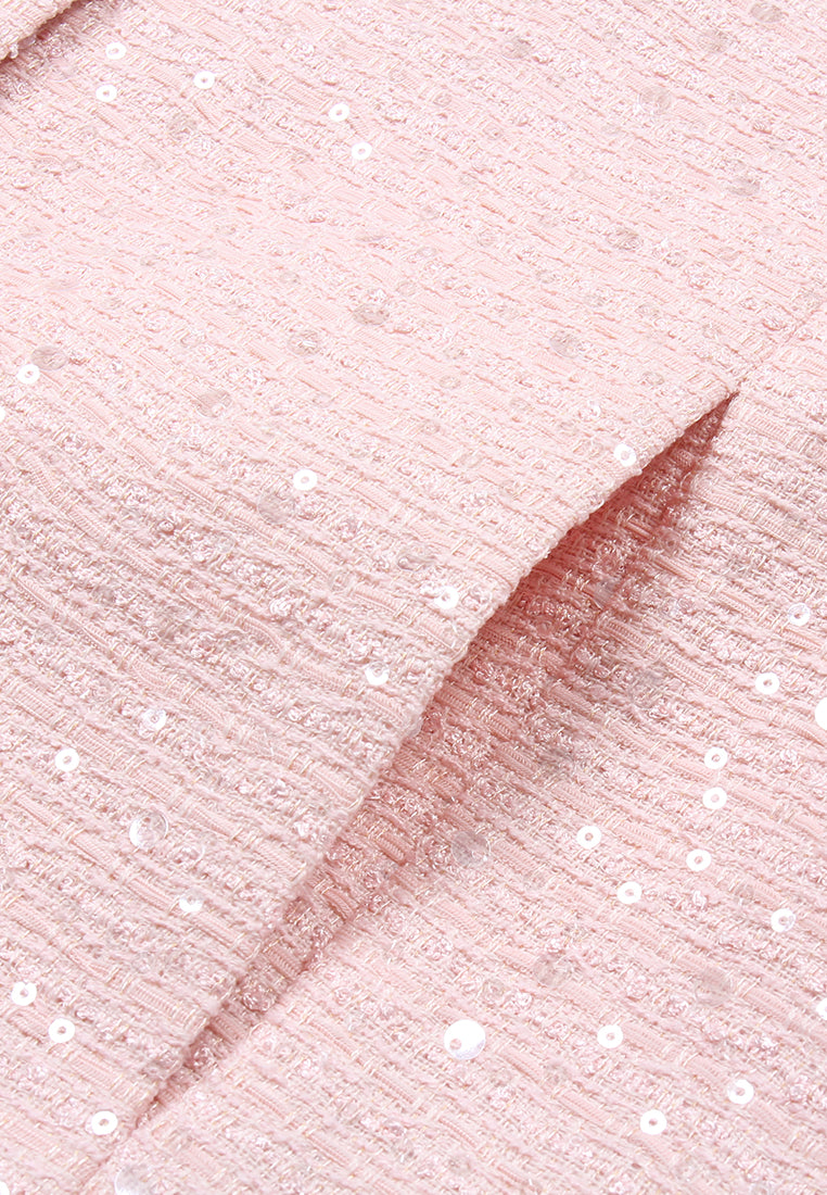 Rose Éclat Sequined Jacket