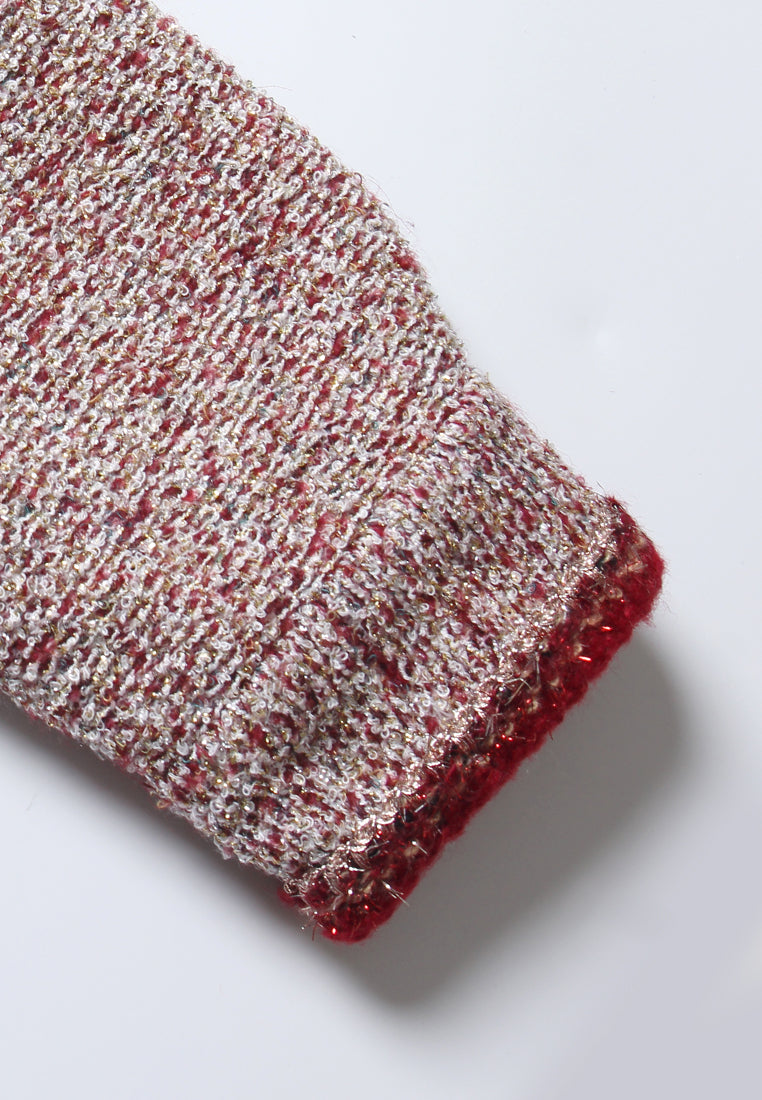 Rouge Tresse Fringe Jacket