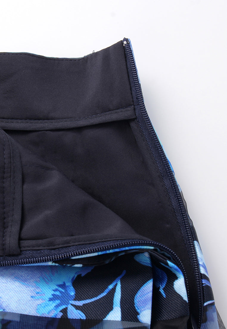 Azure Bloom Horizon Skirt