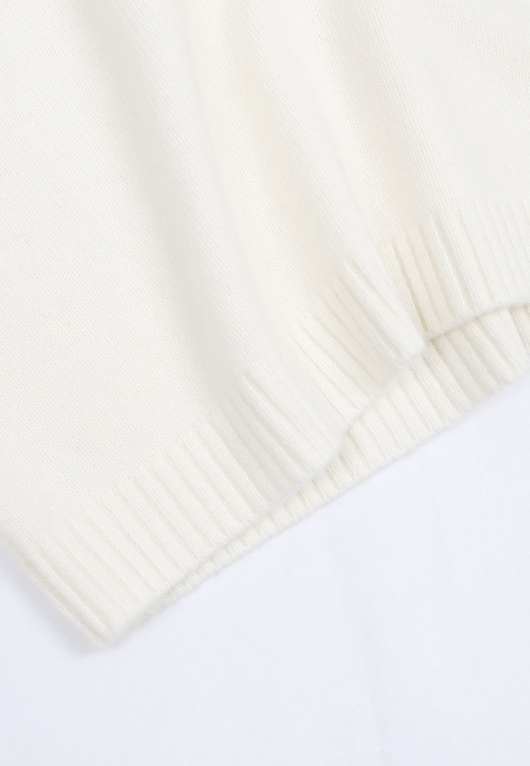 Jardin Enchanté Embroidered Cashmere Sweater