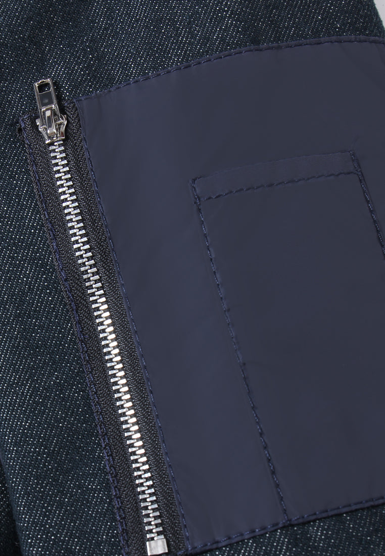 Denim Bijou Trim Jacket