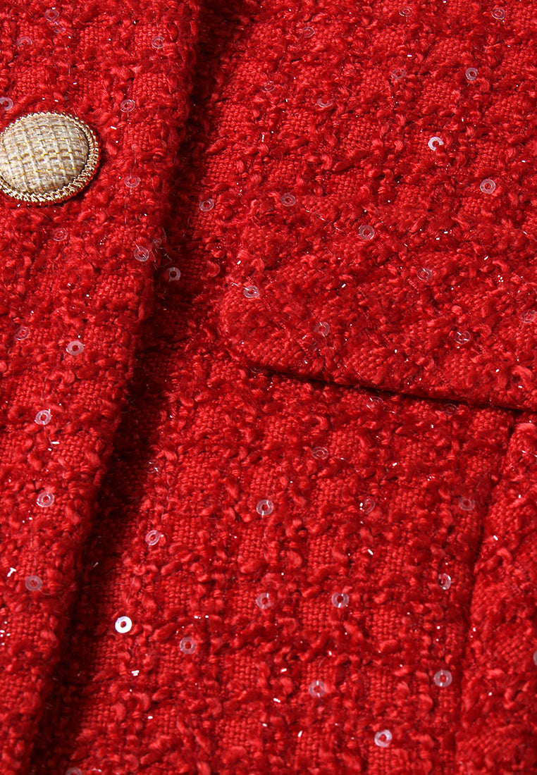 Rouge Bijou Tweed Dress