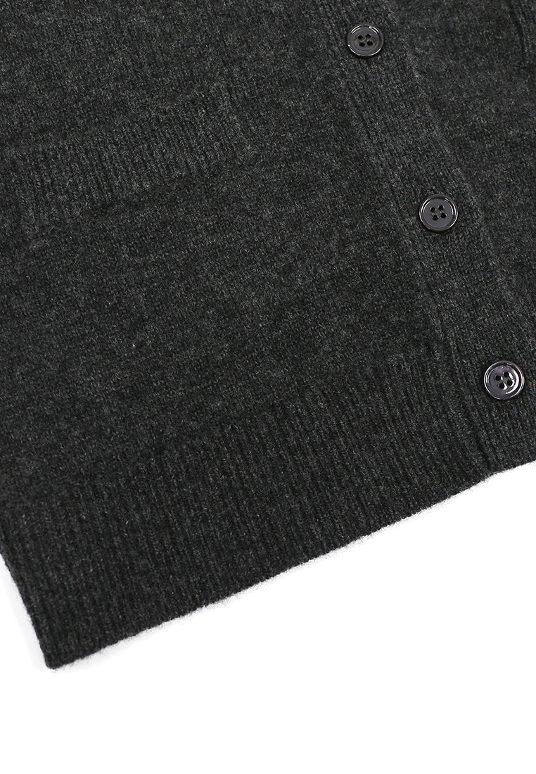 Fleur Précieuse Embellished Wool Cardigan
