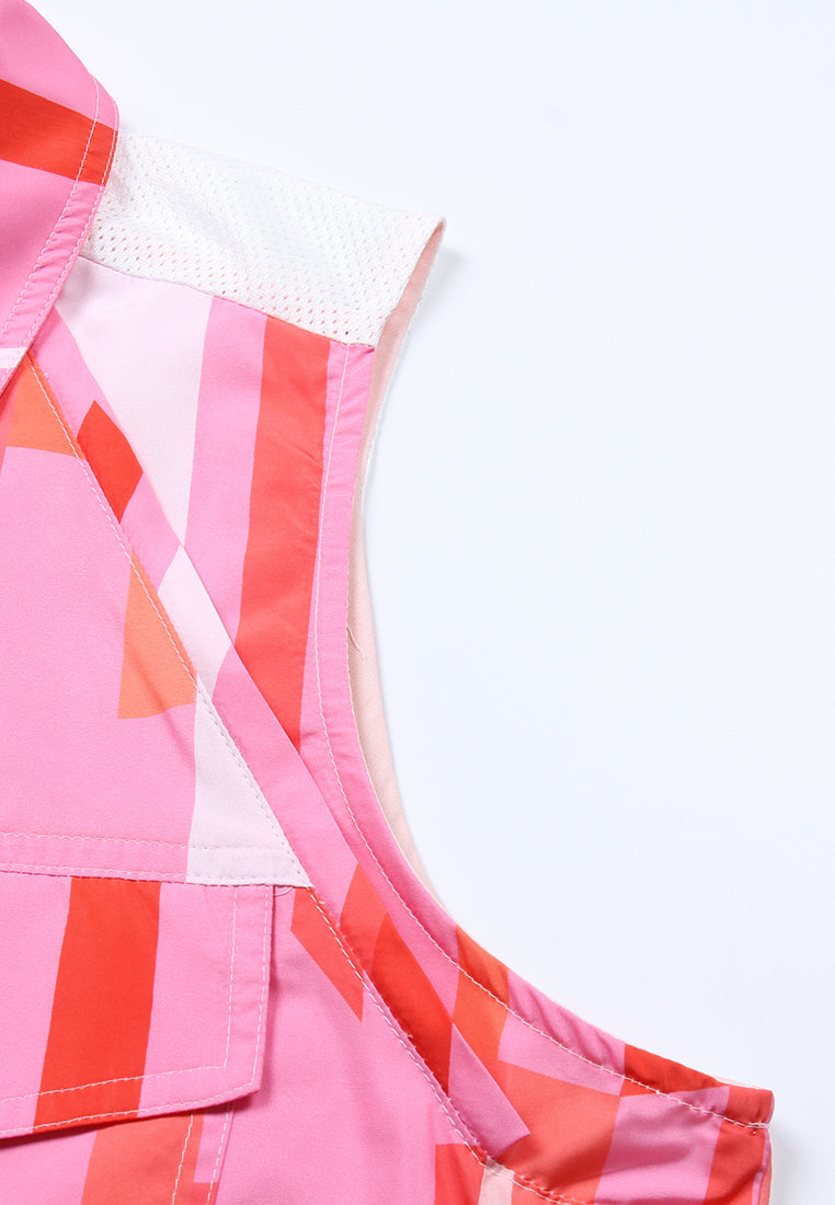 Prism Flow Geometric Jacket