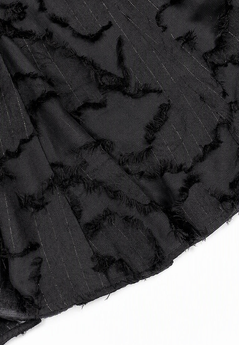 Noir Dentelle Arabesque Skirt