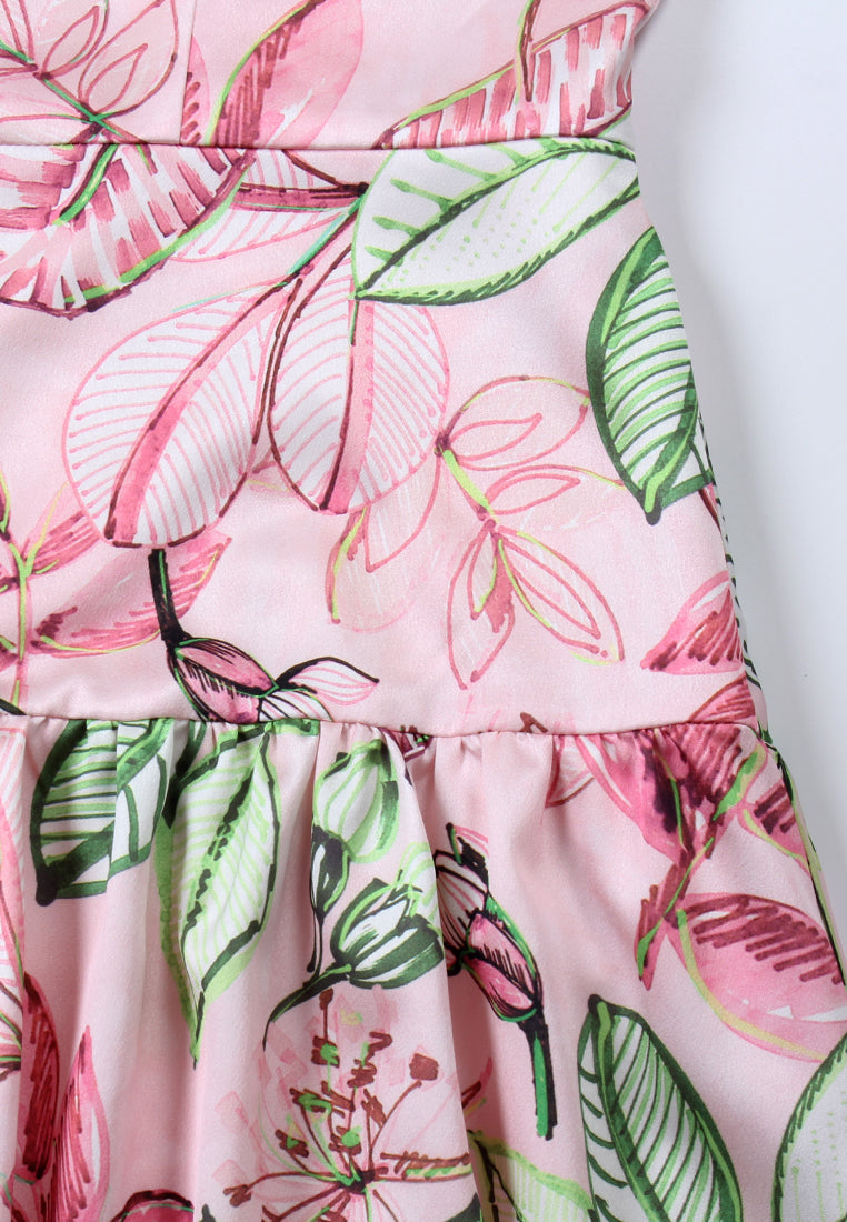 Floral Symphony Garden Dress