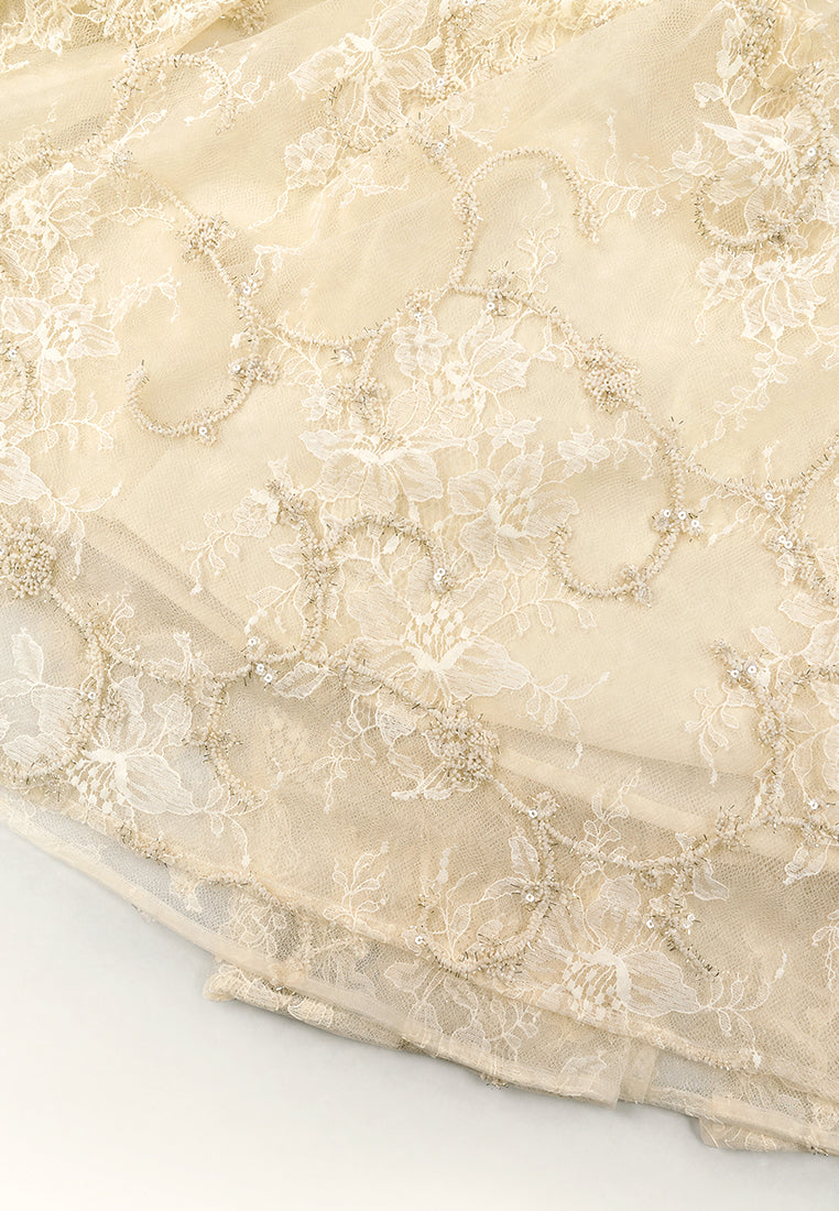 Ivoire Florale Majesté Gown