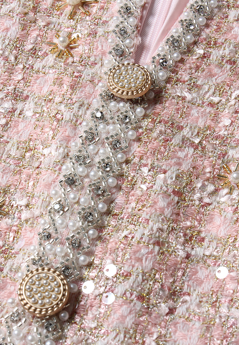 Rose Bijou Embellished Dress