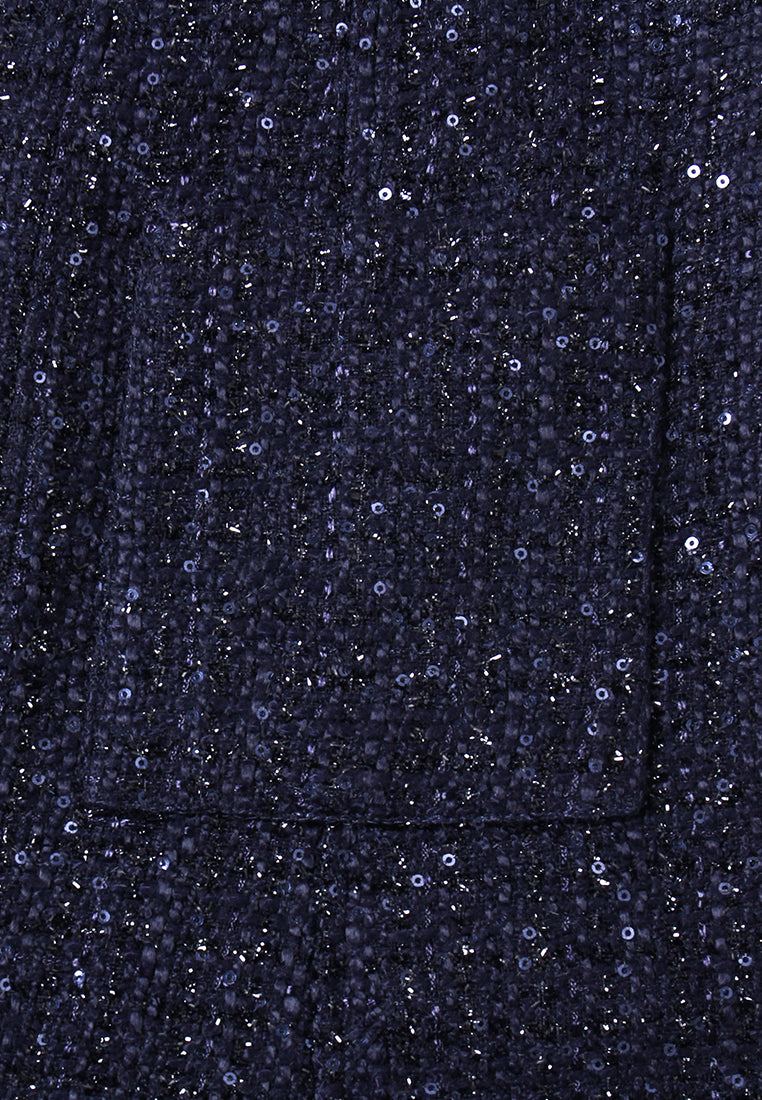 Éclat Contrast Sequin Dress