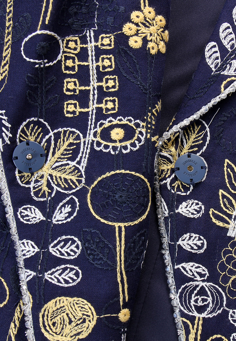 Midnight Jardin Orné Vest