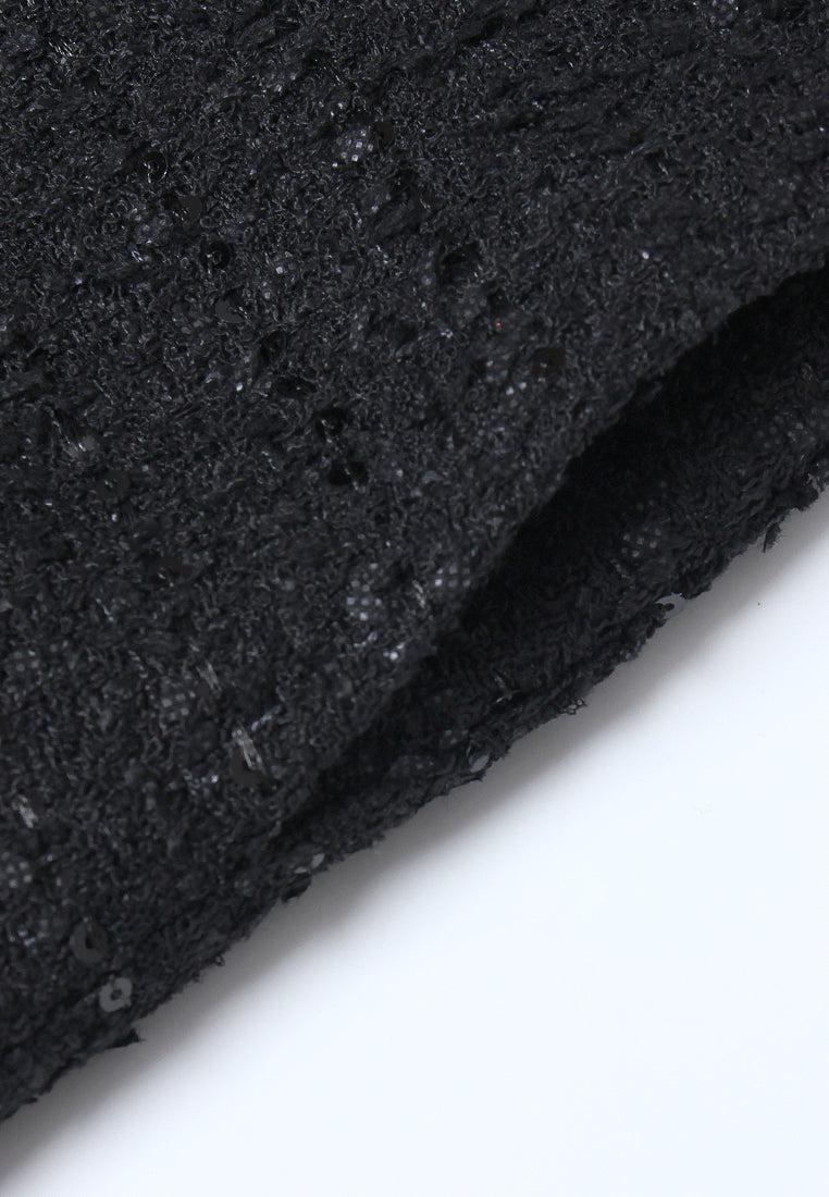 Ondée Shimmer Tweed Skirt