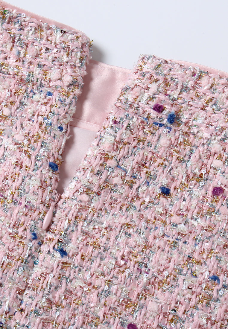 Rose Tresse Mini Skirt