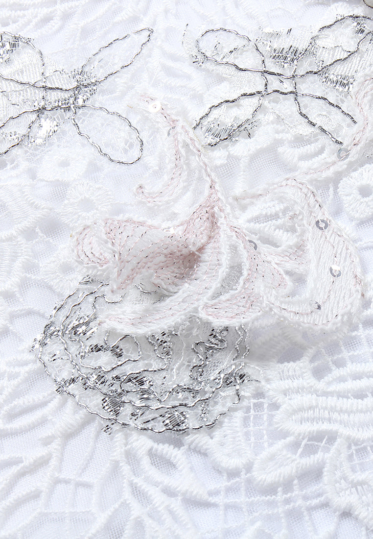 Ivory Lace Elegance Dress