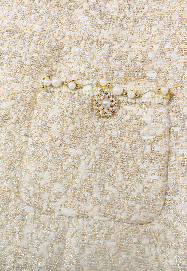 Éclat Embellished Pocket Dress