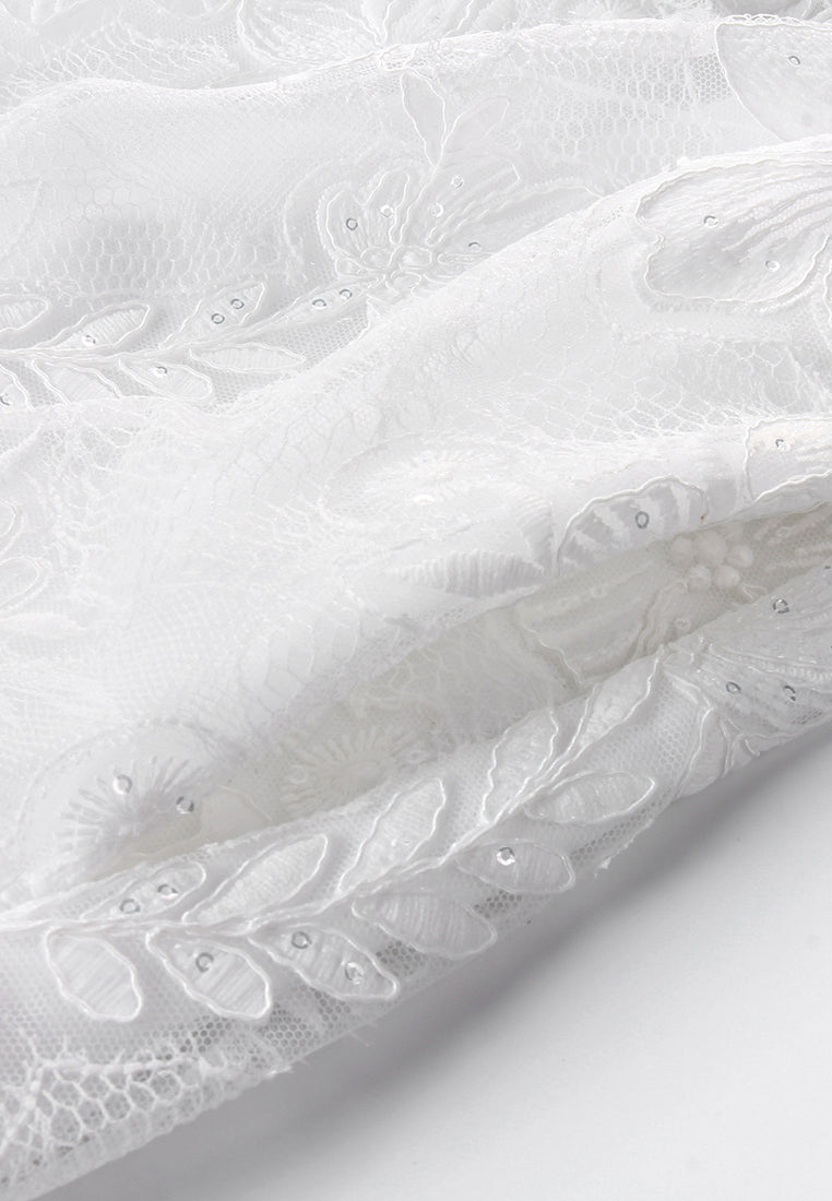 Ivory Dentelle Jardin Dress