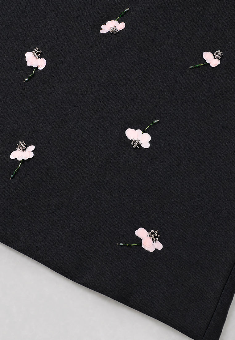 Noir Florale Harmonie Dress