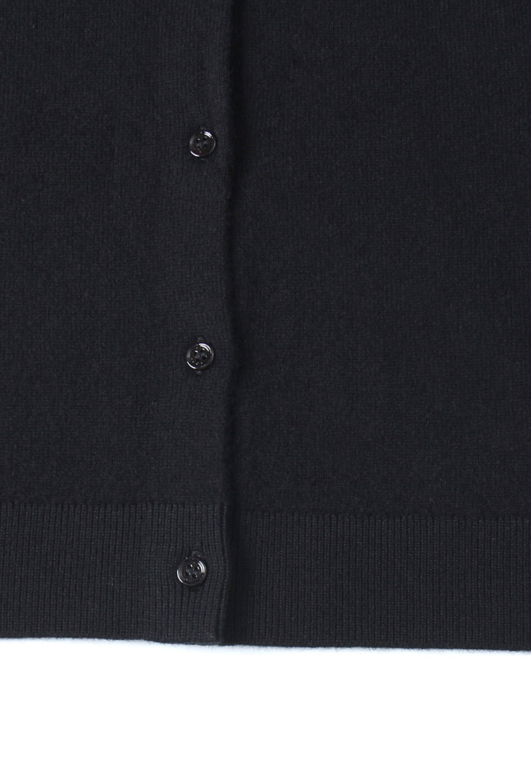 Broderie Fleurie Ribbed Knit Top