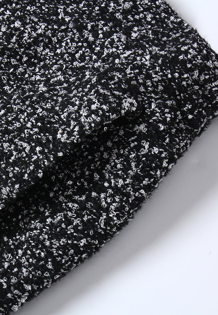 Speckle Knit Bermuda Shorts