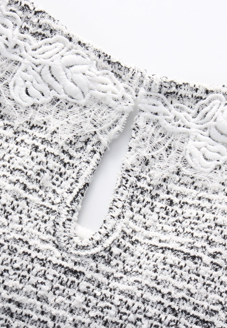 Knit Lace Trimmed Heritage Top