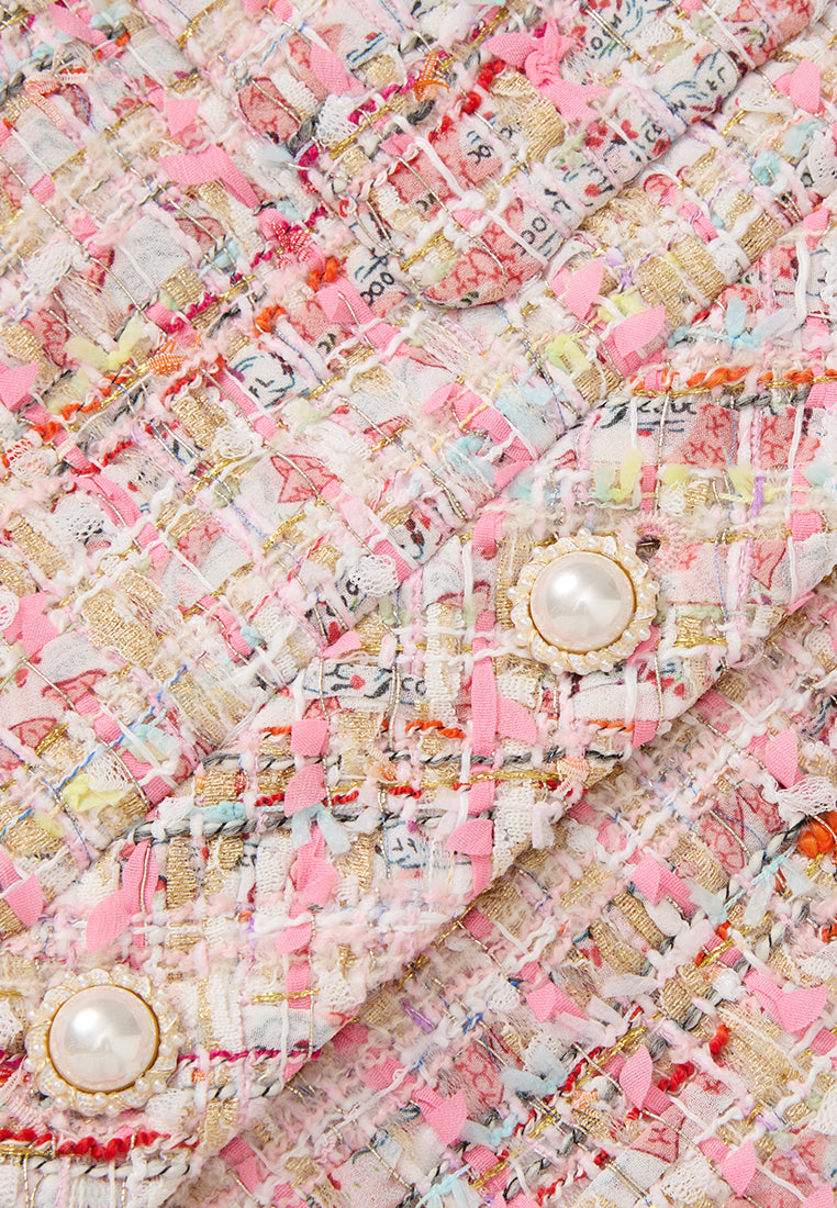 Mixed-media Woven Jacket