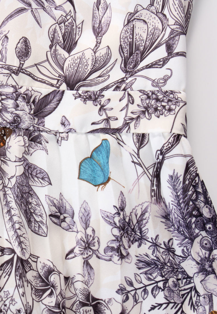 Bluejay Garden Print Dress