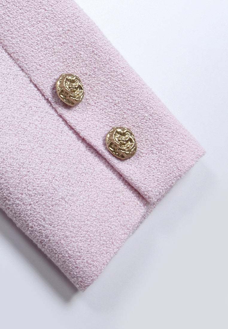 Rose Éclat Embroidered Blazer