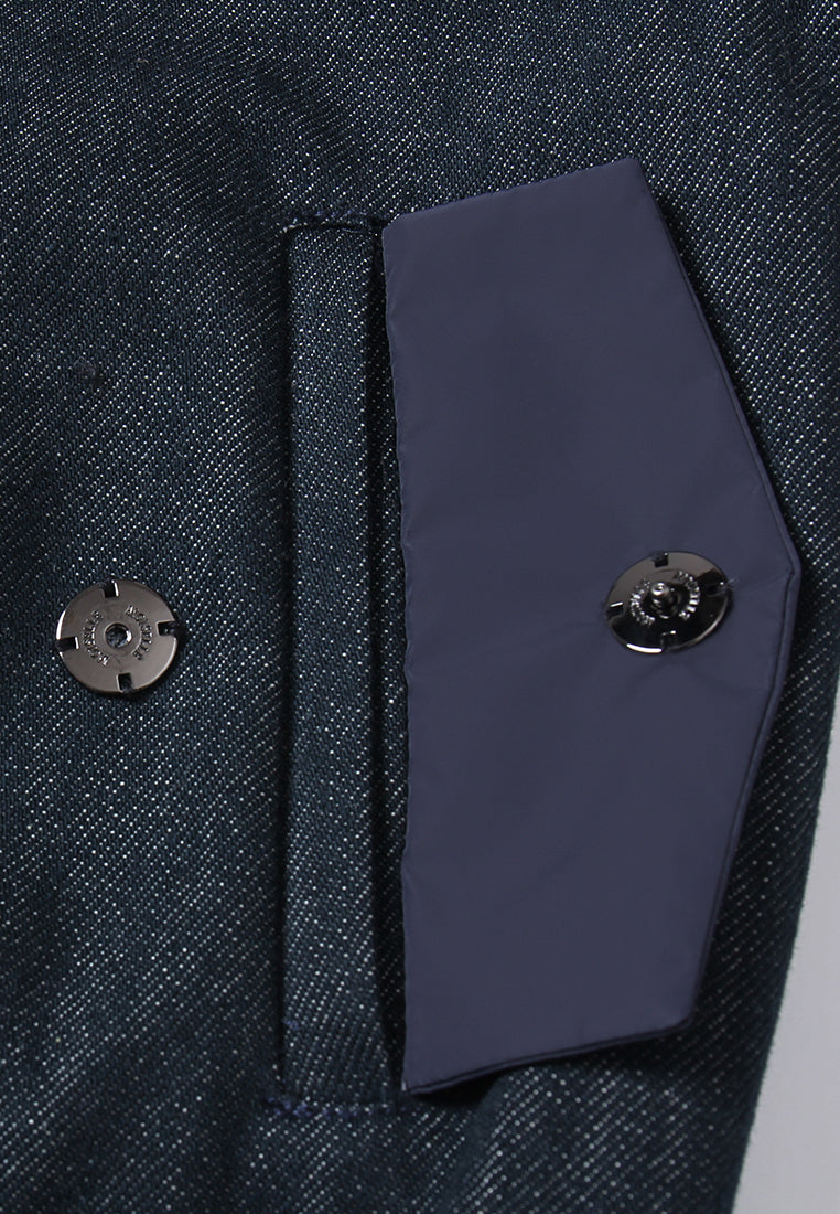 Denim Bijou Trim Jacket